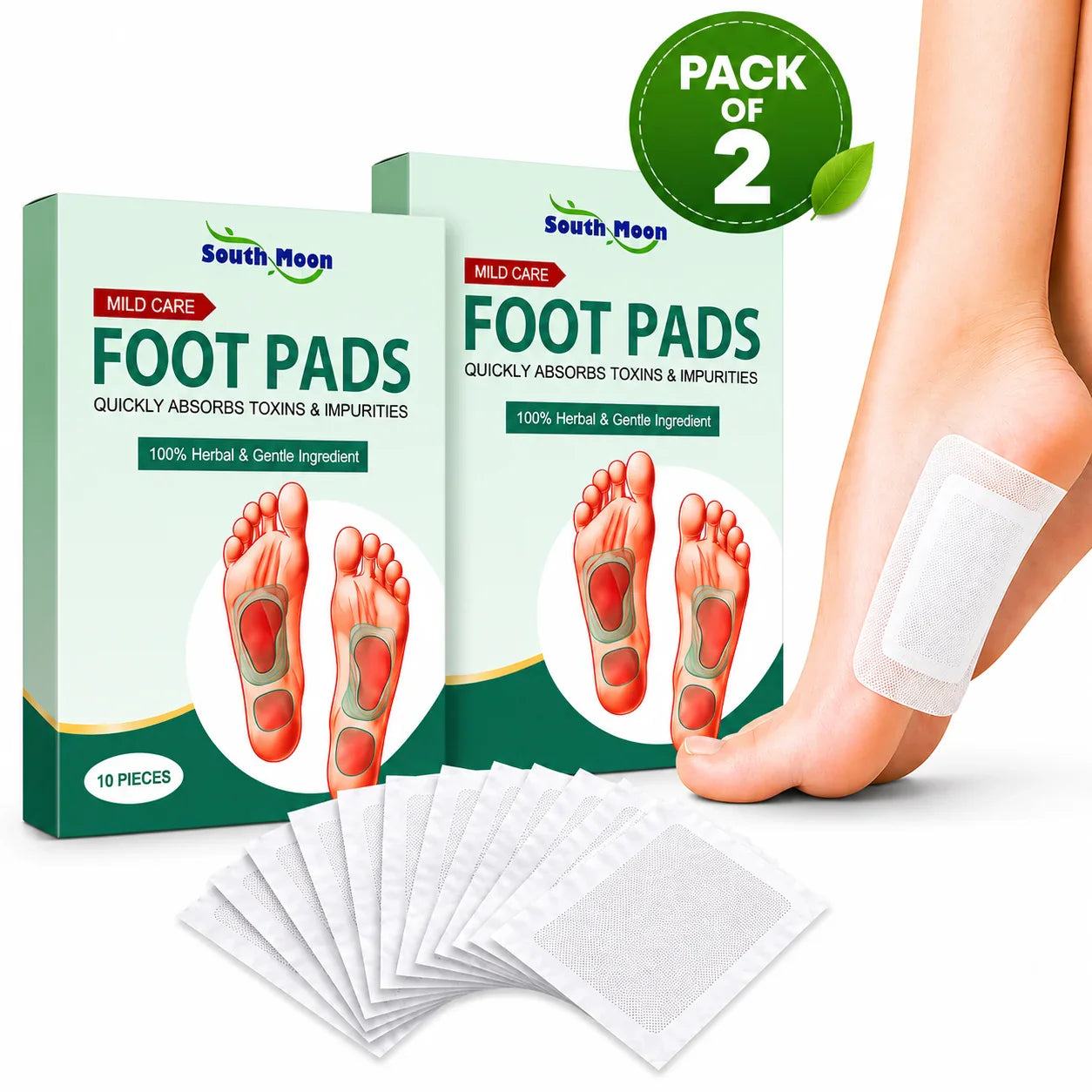 Foot Pads - Kinoki Detox Foot Patches (Pack of 20)